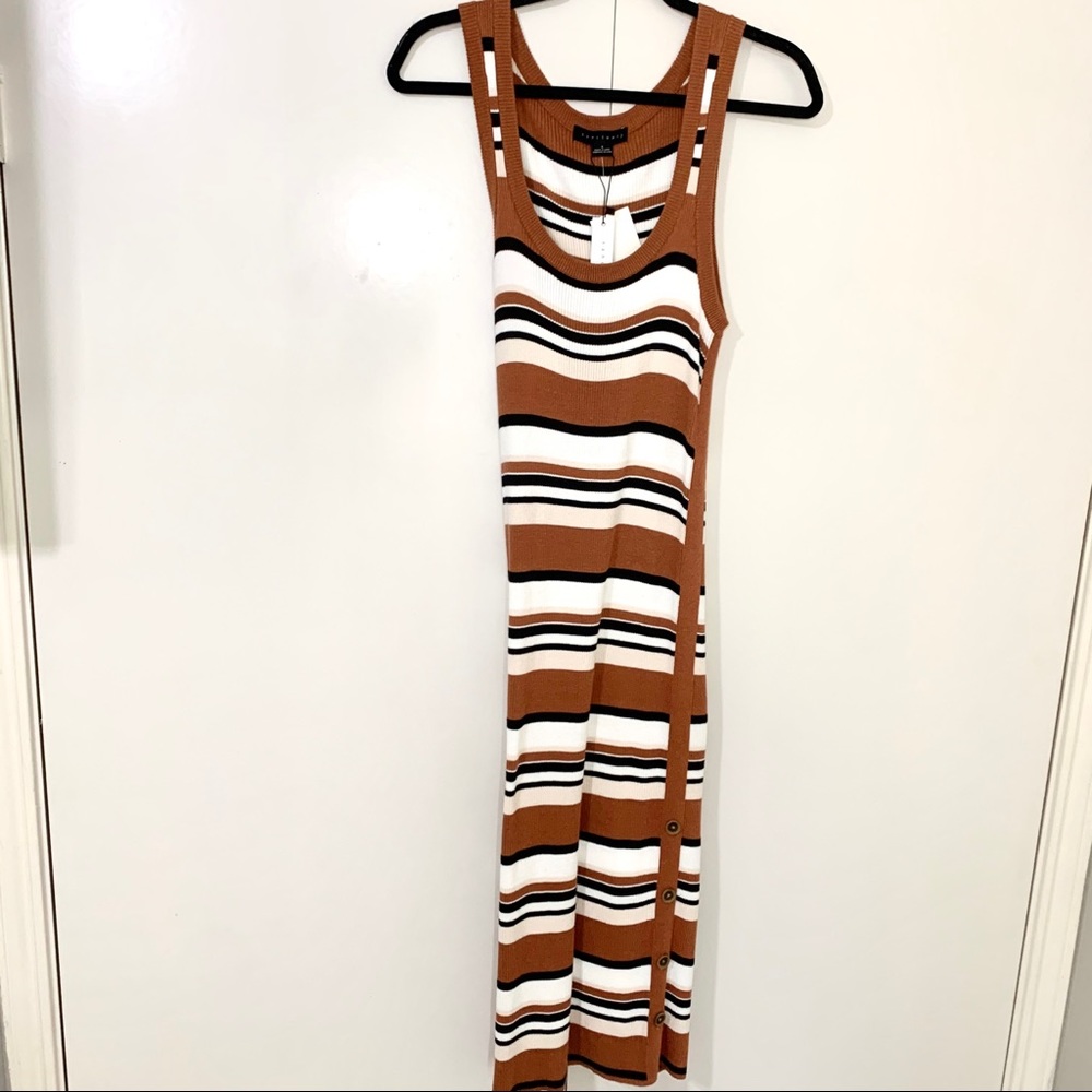 NWT Sanctuary rib knit midi dress